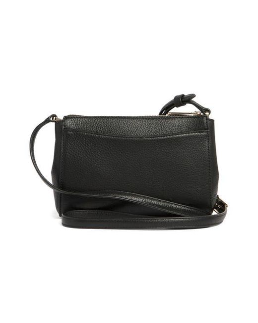 Kate Spade Black Leila Mini Crossbody Bag