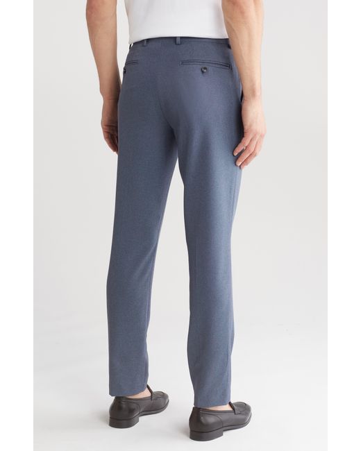 Lucky Brand Blue Modern Fit Sharkskin Pants for men
