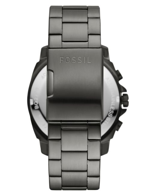 Fossil Gray Privateer Chronograph Quartz Stainless Steel Bracelet Watch for men