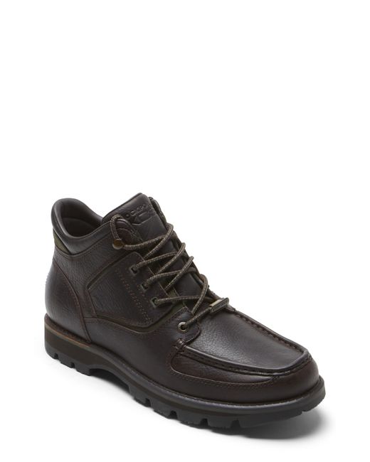Rockport Black Umbwe Ii Trail Waterproof Leather Boot for men