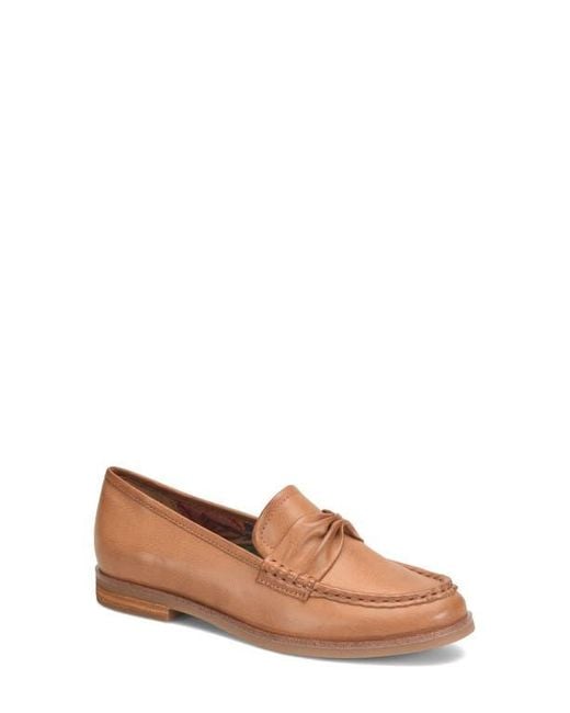 B O C BY BØRN Brown Bowie Ruched Strap Flat