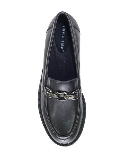 David Tate Black Magical Loafer