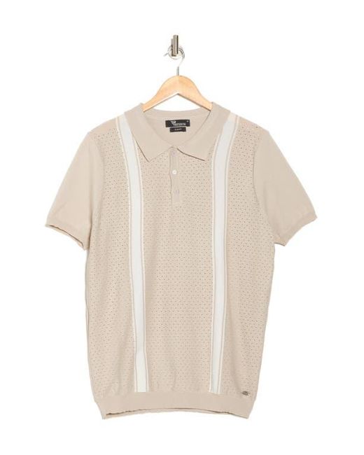 T.R. Premium Natural Slim Fit Sweater Knit Polo for men