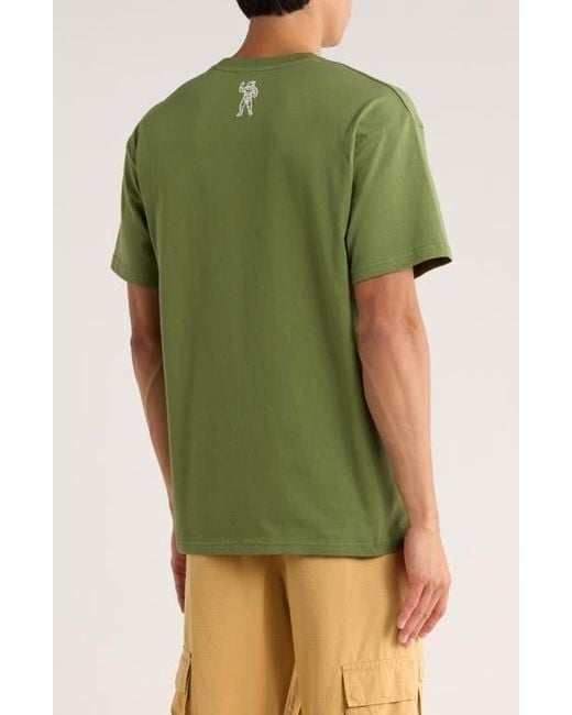 BBCICECREAM Green Lights Graphic T-Shirt for men