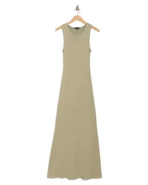 Rag & Bone Green Carine Texture Knit Maxi Dress