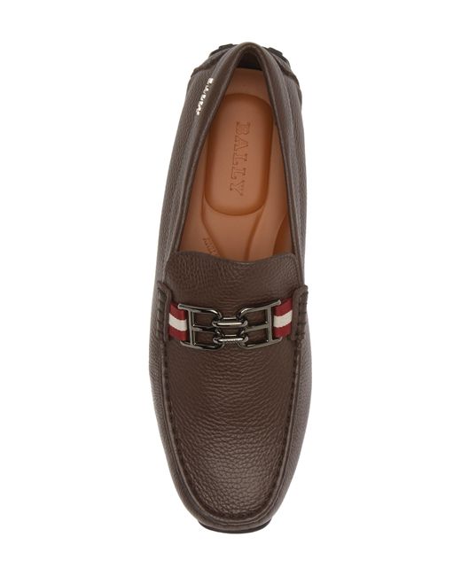 Bally Brown Parsal Driving Loafer for men