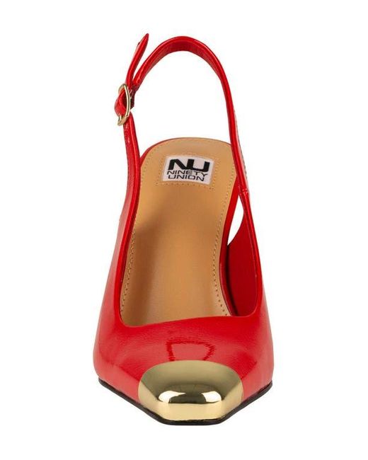 Ninety Union Red Nova Slingback Pump