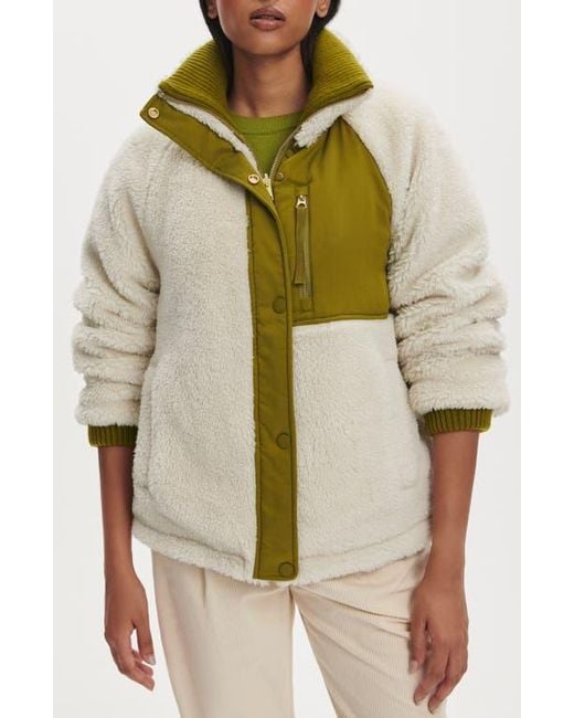 Varley Green Glover Packable Reversible Jacket