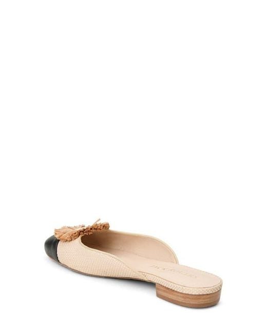 Jack Rogers Natural Tinsley Flat Mule