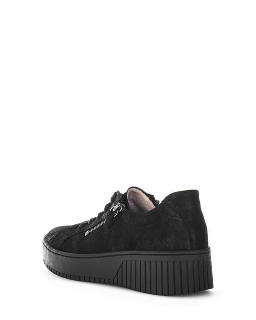 Gabor Black 63.334 Platform Sneaker