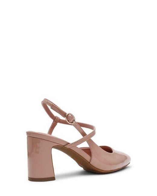 Anne Klein Pink Bueles Ankle Strap Pump