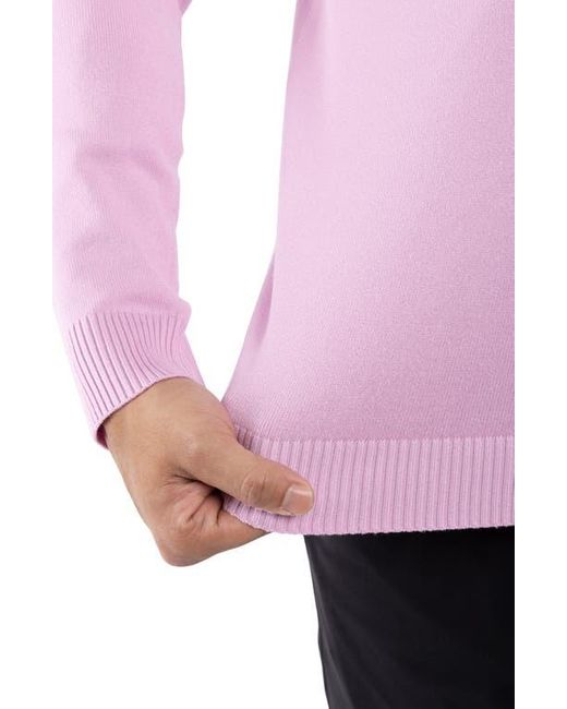 Xray Jeans Purple Ribbed V-Neck Sweater for men