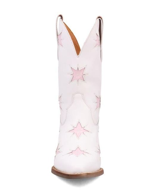 Dingo Pink Starburst Western Boot
