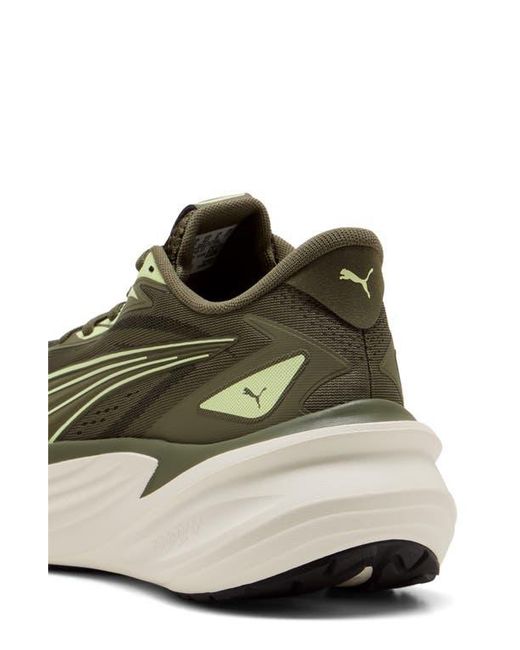 PUMA Green Maxima Pro Running Sneaker for men