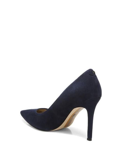 Sam Edelman Blue Hazel Pointed Toe Pump