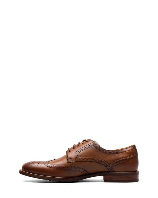 Florsheim Brown Ruvo Wingtip Derby for men