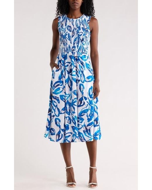 calvin klein long blue dress Calvin Klein 00s Royal Blue Maxi Dress L Size Sleevless Blue Dress L XL