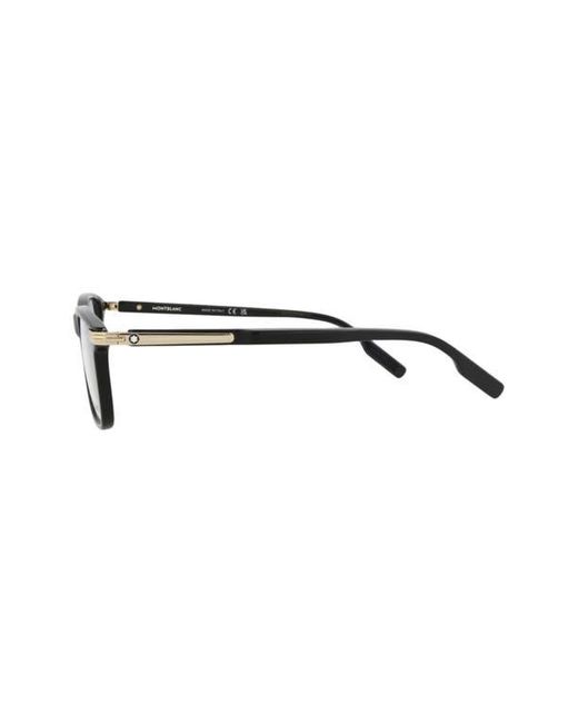 Montblanc Multicolor 54Mm Rectangle Optical Frames for men