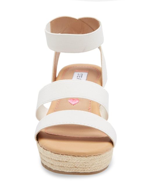 Steve Madden Jbandi Wedge Sandal in Natural Lyst