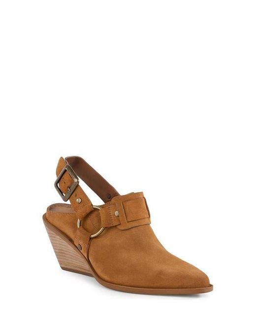 Seychelles Brown Closely Guarded Slingback Pump
