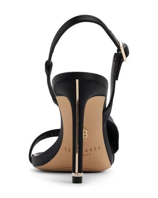 Ted Baker Black Slingback Sandal