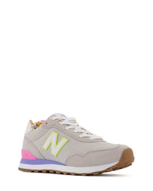 new balance women's 515 v3 sneaker rain cloud lemonade