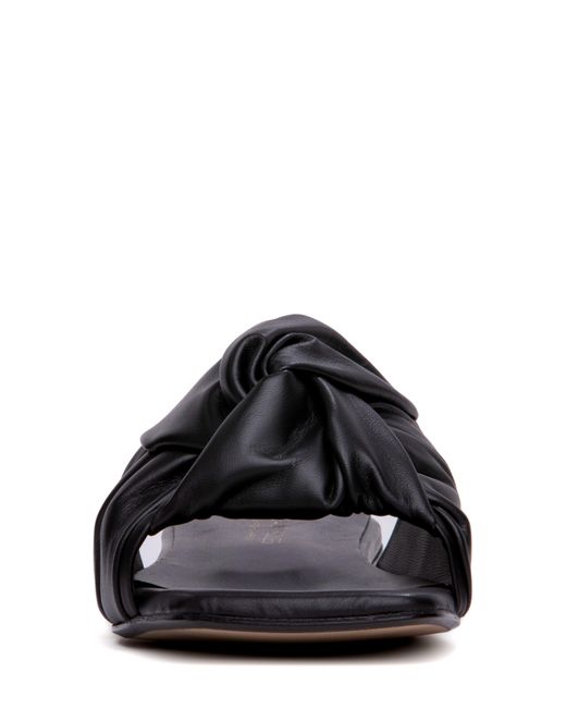 Beautiisoles Black Lia Slide Sandal