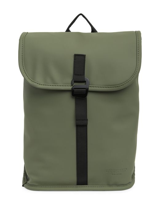 Duchamp Green Rubberized Slim Laptop Backpack