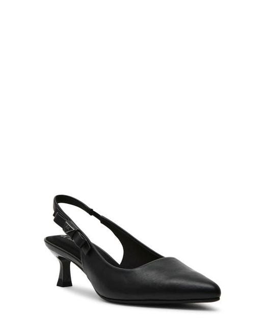 Anne Klein Black Ibbey Slingback Pump