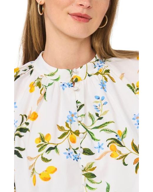 Ted Baker Blue Print Cotton Top