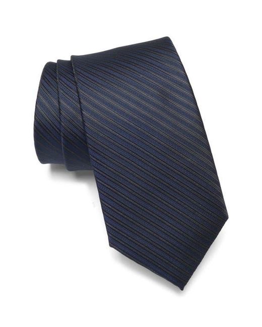 Calvin Klein Blue Striped Tie for men
