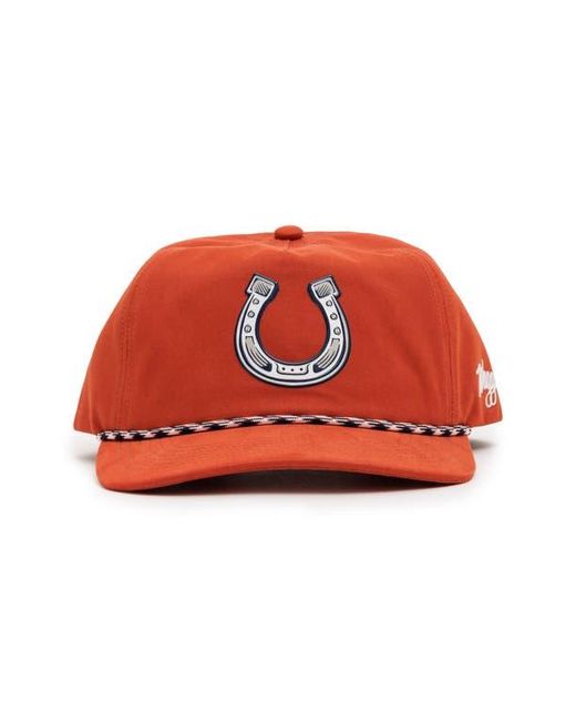 Waggle Red Rope Baseball Cap for men