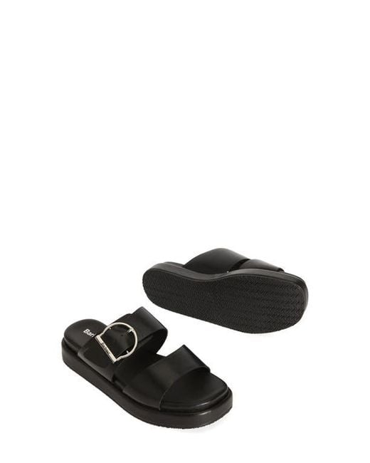 Barbour Black Adele Slide Sandal