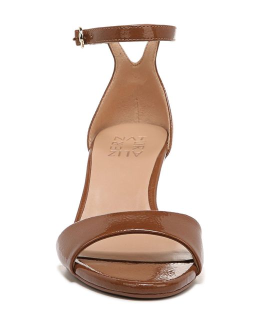 Naturalizer Brown Vera Ankle Strap Wedge Sandal