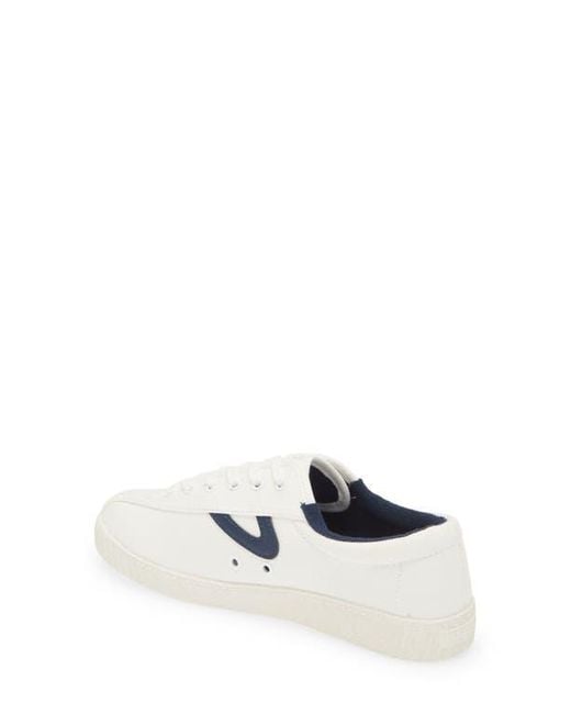 Tretorn White Nylite Sneaker