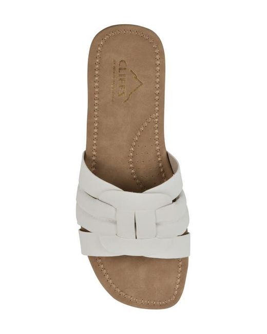 White Mountain White Fraley Slide Sandal