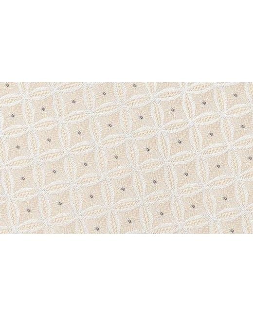 Calvin Klein White Gemma Geometric Tie for men