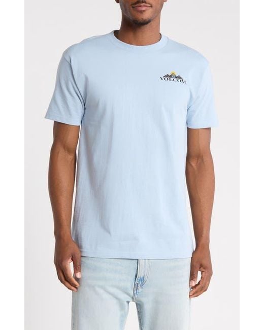 Volcom White Scenery Graphic Tee for men