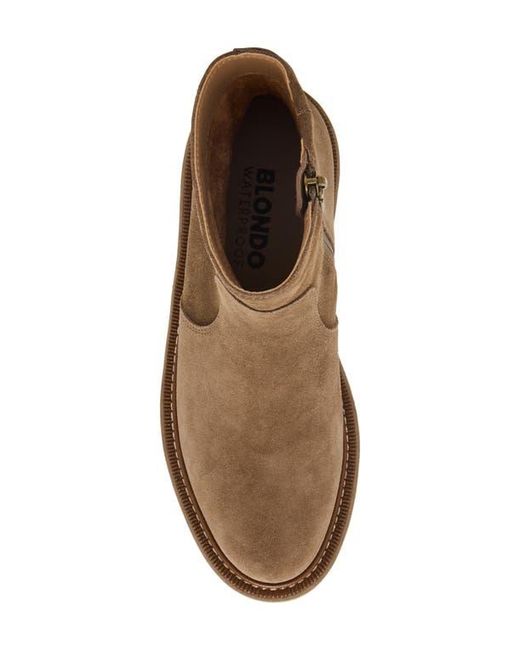 Blondo Brown Motion Wedge Bootie