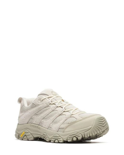 Merrell White Moab 3 Ready Zip Hiking Sneaker for men