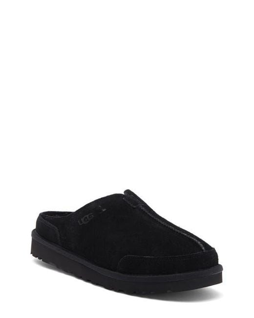 Ugg Black Marcman Wool Blend Lining Slipper for men