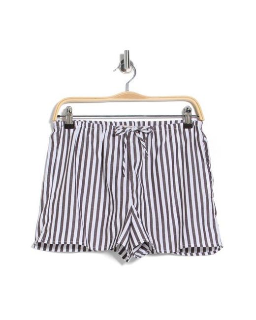 Onia Blue Drawstring Cover-Up Shorts