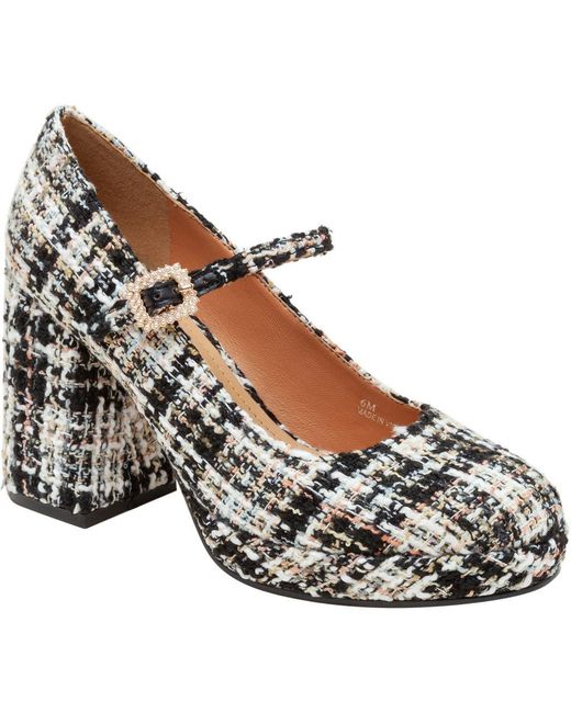Lisa Vicky Metallic Bobble Platform Pump