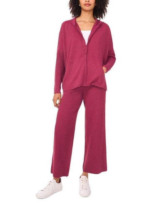 Halogen® Red Rib Pull-On Pants