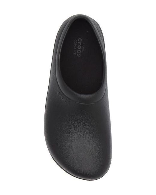 CROCSTM Gray Gender Inclusive On The Clock Work Clog for men