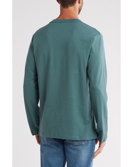 Armor Lux Green Heritage Ave Long Sleeve T-shirt for men