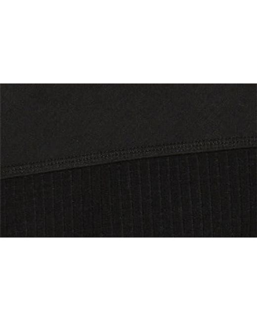 Zella Black Full Zip Grid Fleece Jacket for men