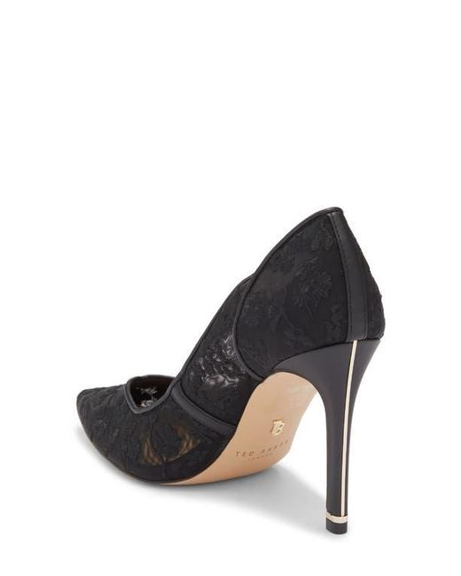 Ted Baker Black Camilla Pointed Toe Pump