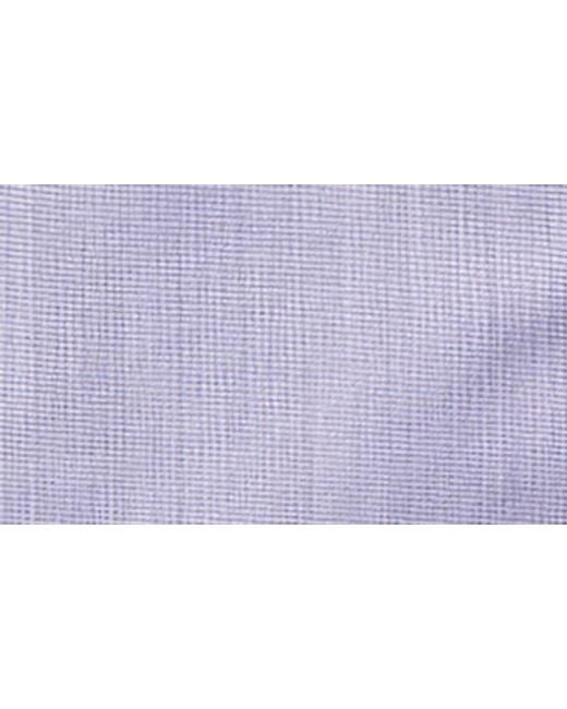 Emanuel Berg Blue Cotton Dress Shirt for men