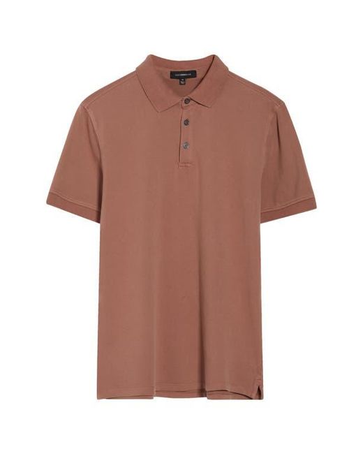 WESTZEROONE Brown Bathurst Polo for men